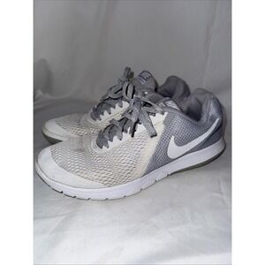 NIKE Women 8 Flex Experience RN 5 Running Shoe 844729-100 Sneaker‎ Grey White